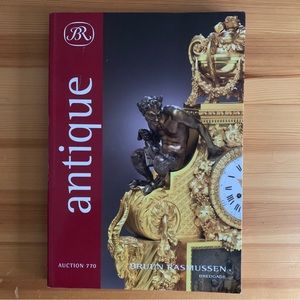 Bruun Rasmussen Auction 770 Catalog Antique Furniture Art Jewelry in Danish